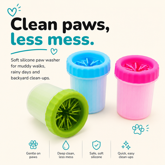 The Clean Home Bundle — Full-Cover Raincoat + Paw Cleaner