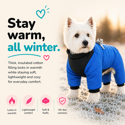Winter Warmer Full-Cover Dog Coat
