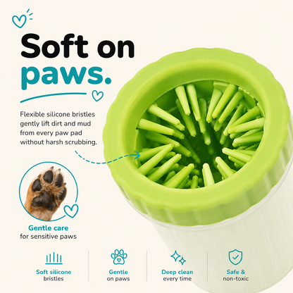 Paw Cleaner Cup — Portable Dog Paw Washer