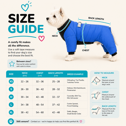 Winter Warmer Full-Cover Dog Coat