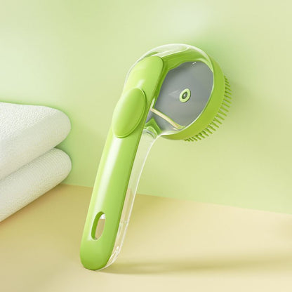 Silicone Bath Brush with Shampoo Dispenser