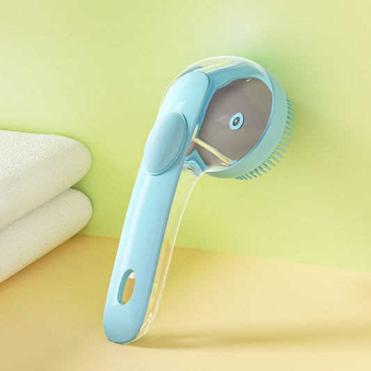 Silicone Bath Brush with Shampoo Dispenser